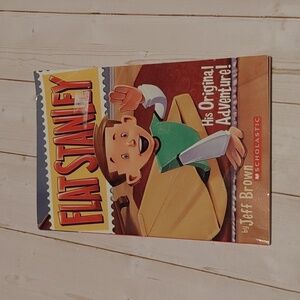 Flat Stanley. His Original Adventure! Jeff Brown Children Easy Read Chapter Book